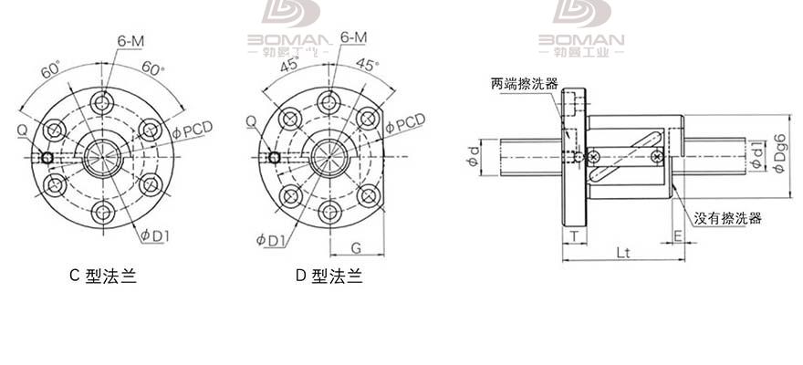 KURODA GR4020DS-DAPR 黑田精工丝杆规格说明