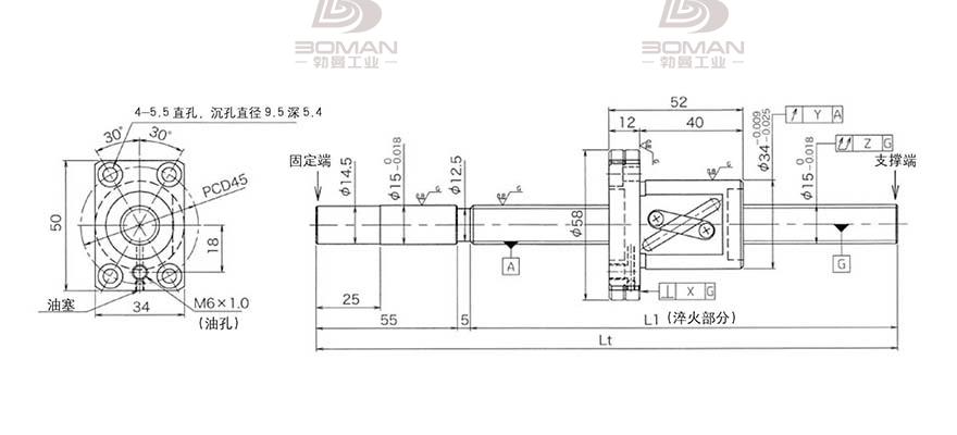KURODA GG1510DS-BALR-1100A 黑田精工丝杆质量怎么样
